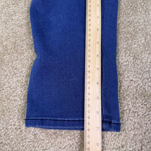 Venus Jeans Womens Size 12 Capri Stretch Dark Wash High Rise 30x31 E660 - Picture 13 of 15
